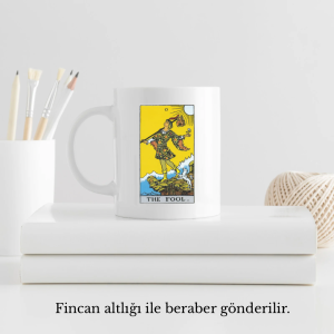 Tarot Kartı Bardak (Özel Baskı)