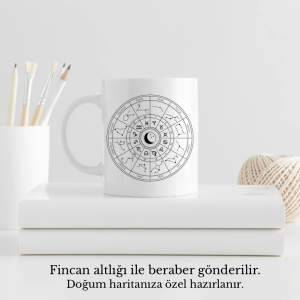 Doğum Haritasına Özel Bardak